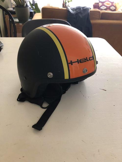 Held retro motorbrommer helm