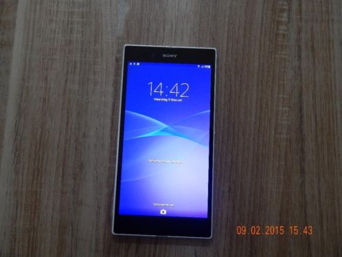 hele mooie en nette telefoon sony z ultra