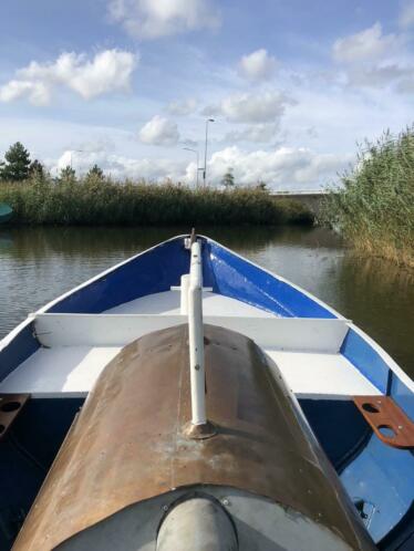 Hele mooie unieke Leidse kolen sleep vlet