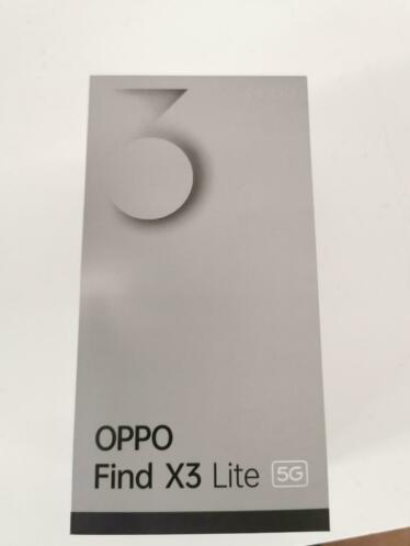 Helemaal nieuwe OPPO Find X3 Lite 5G ongeopend Newunboxed