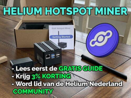 Helium Miner - Helium Hotspot met KORTING - RAK v2