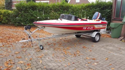  Hellas fantom 420 met Yamaha 60 pk