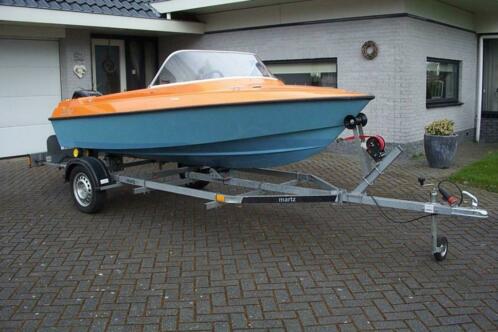 Hellwig Poros speedboot 2013 met 15 pk Mercury Fourstroke