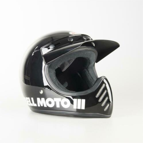 Helm Bell Moto-3 Classic Zwart (Adventure helmen)