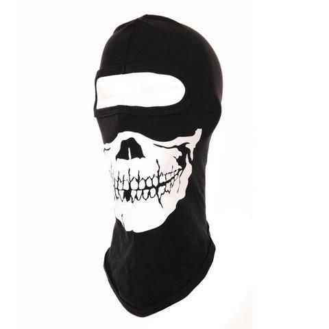 Helm Bivak 1-gaats skull skelet Biker en Hooligan 