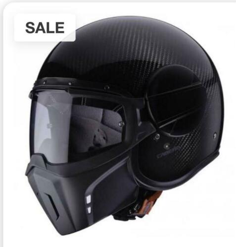 Helm Caberg ghost carbon motorbromfietsscooter