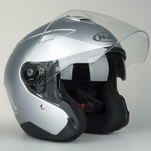 Helm HJC IS-33 II Grijs (Jethelmen, Motorhelmen)