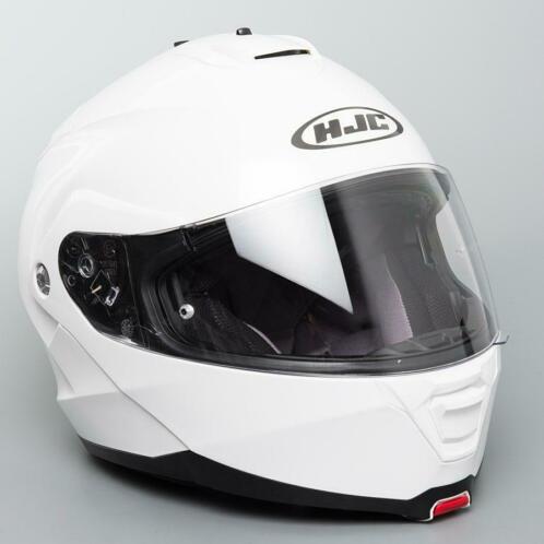 Helm HJC IS-MAX II Wit (Systeemhelmen, Motorhelmen)