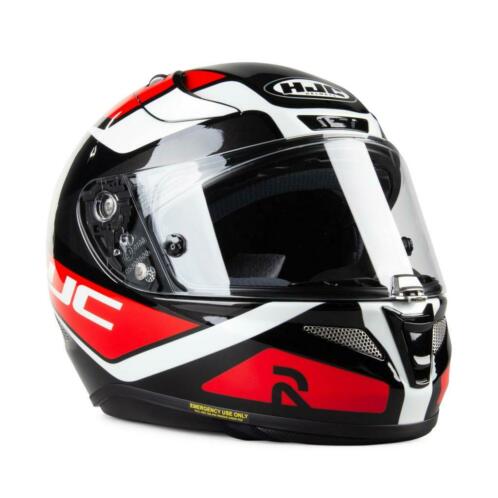 Helm HJC RPHA 11 Scona Wit-Zwart-Rood (Integraalhelmen)