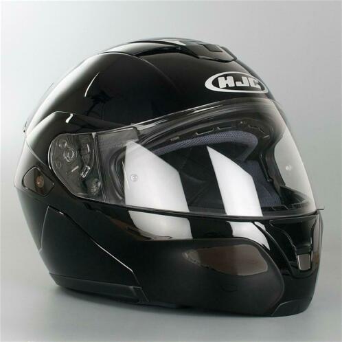 Helm HJC SY-Max III Zwart (Systeemhelmen, Motorhelmen)