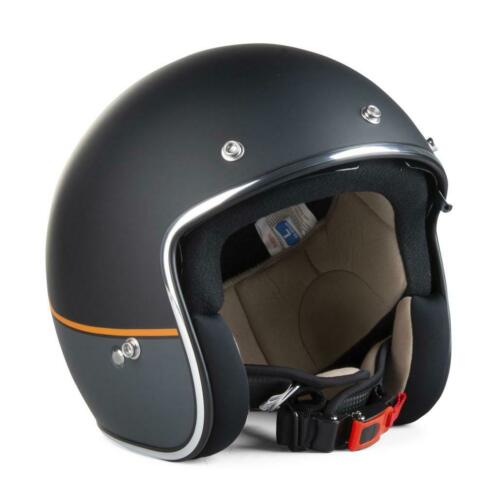 Helm iXS 77 2.2 Mat Zwart-Grijs-Oranje (Jethelmen)