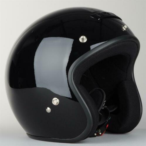 Helm IXS HX 104 Zwart (Open Helmen, Motorhelmen)