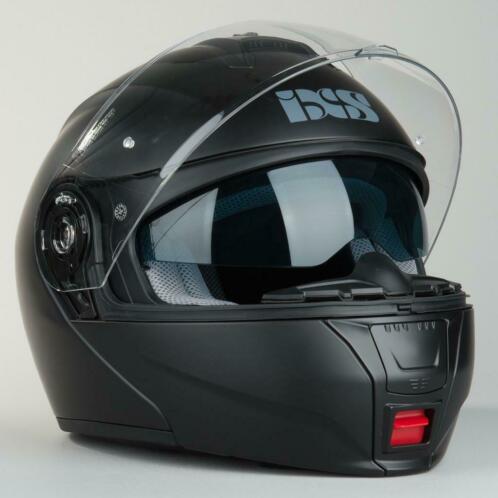 Helm IXS HX 325 Matzwart (Systeemhelmen, Motorhelmen)