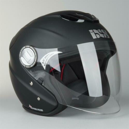 Helm IXS HX 91 Matzwart (Open Helmen, Motorhelmen)