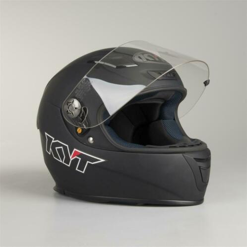 Helm KYT KR-1 Mat Zwart (Integraalhelmen, Motorhelmen)