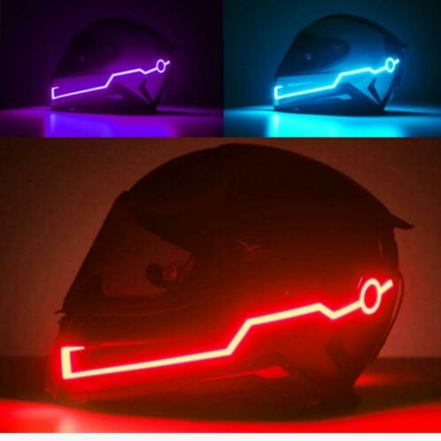 Helm LED verlichting NIEUW custom motor scooter strips lamp