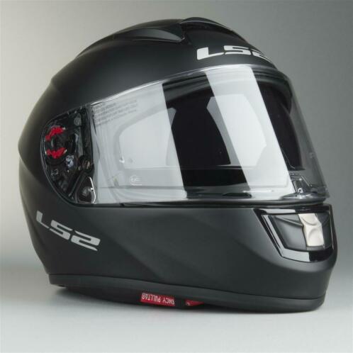 Helm LS2 FF397 Vector Solid Matzwart (Integraalhelmen)