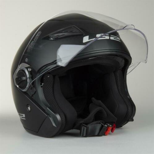 Helm LS2 OF569 Track Singel Mono Wit (Open Helmen)