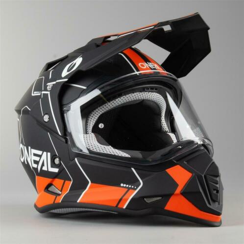 Helm O039Neal Sierra II Comb Adventure Zwart-Oranje