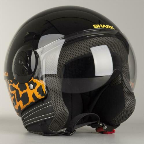 Helm SK by Shark Chilka Zwart-Oranje (Open Helmen)