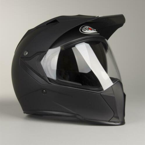 Helm Suomy MX Tourer Road Matzwart (Adventure Helmen)