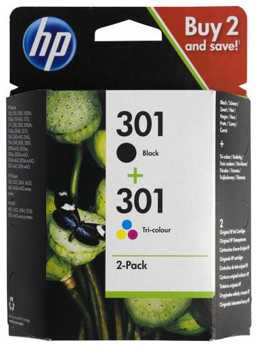 HEMA Cartridge HP 301 zwartkleur - 2 stuks sale