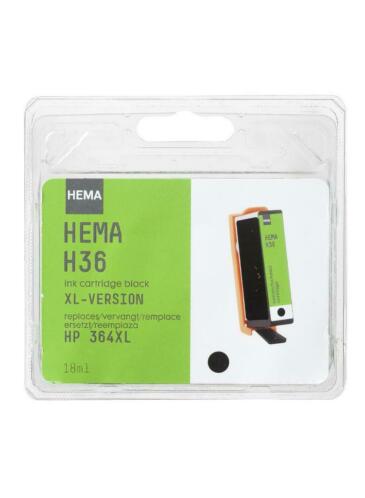HEMA H38 vervangt HP 364 Black XL