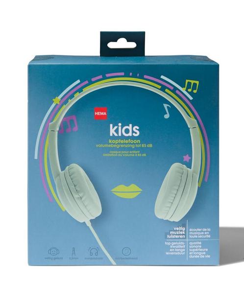 HEMA Kinder koptelefoon met volumebegrenzing mint