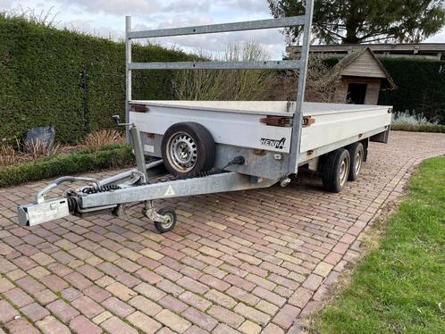 Henra plateauwagen dubbelasser 2700kg