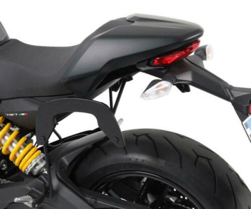 HepcoampBecker zijtassendrager C-Bow (set LR) Ducati Monster