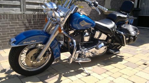 heritage softail states bleu