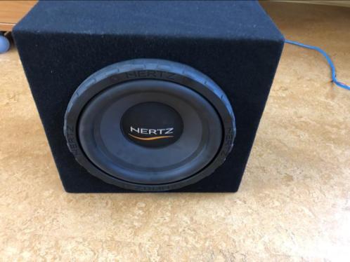 Hertz gesloten subwoofer super mooi in prijs verlaagd