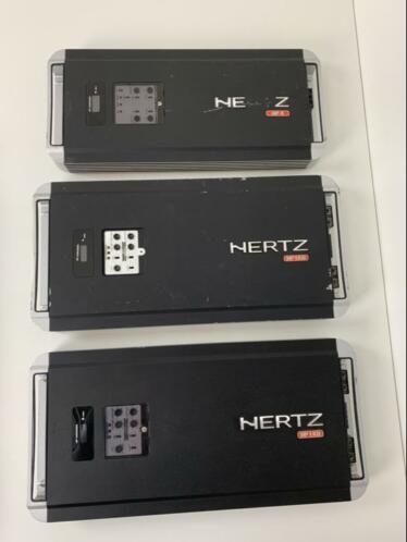 HERTZ HP 1 KD 2 stuks  HP 4 7500WATT RMS SPL BRUUT