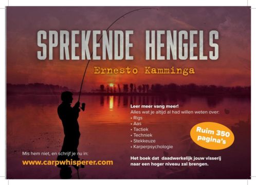 Het kaperboek Sprekende Hengels karperboeken