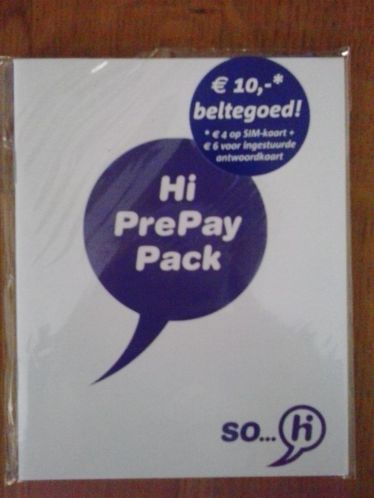 Hi PrePay Pack