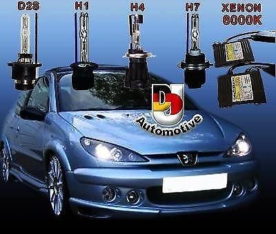 HID Xenon kit CANBUS Pro. D2S H1 H4 H7 voor Peugeot,