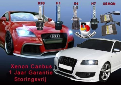 HID xenon kit CANBUS Pro.D2S H1 H4 H7 voor Audi 