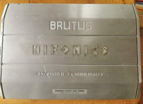 Hifonics Brutus BXi-2000D  Bxi2000d - 1000 Watts monoblock