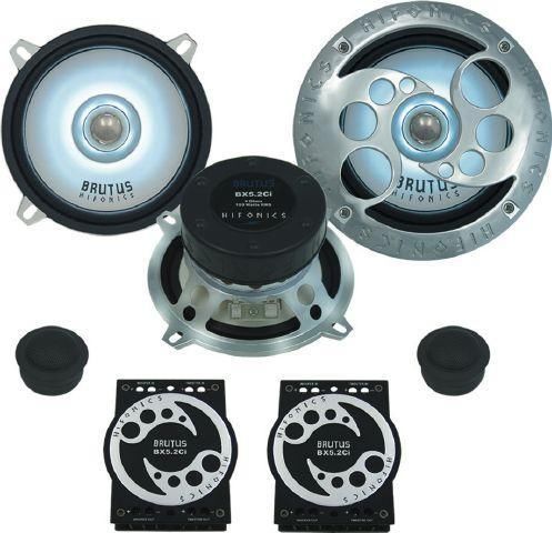Hifonics BX5.2ci compo-set 2x 100 RMS nieuw 13cm nu 149,-