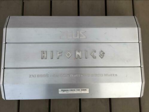 Hifonics Zeus ZXi8805 versterker