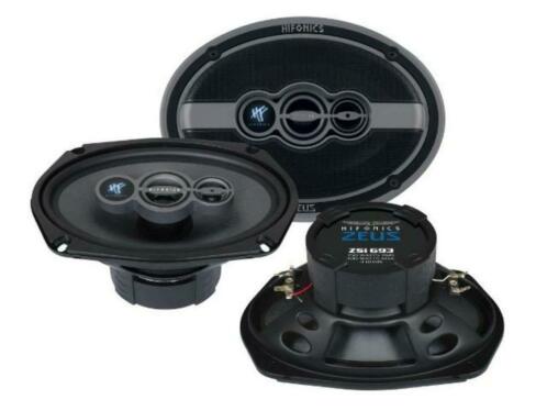 HIFONICS ZSI693 ovale 6x9 speakers 2x 150 watt RMS 3-weg