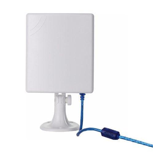 High Power Wifi Antenne 150Mbps -  2.4Ghz - USB-A - 5m - Wit