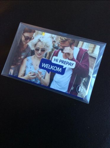 HiKPN prepaid kaart met 10 euro beltegoed