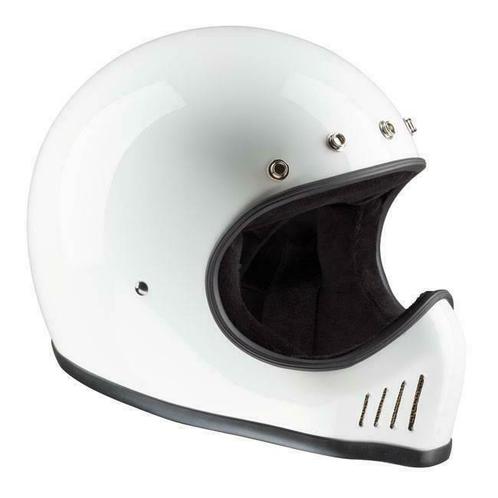 Historic Motocross Helm Wit