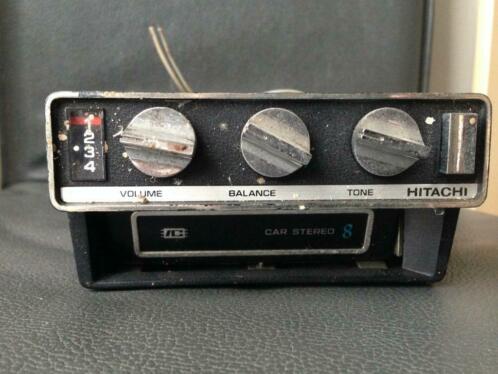 Hitachi 8 track car stereo 12V