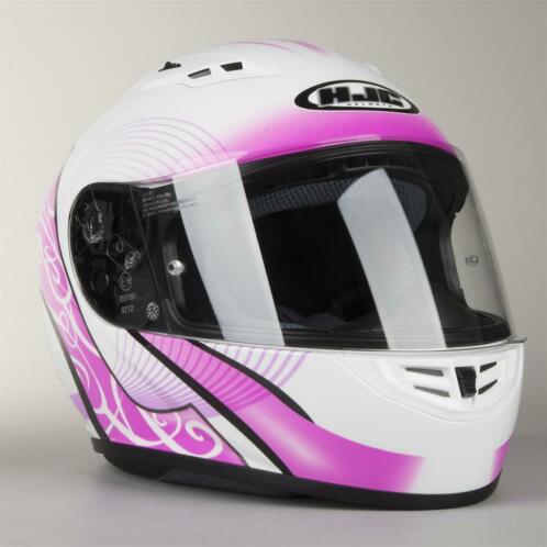 HJC Helm CS-15 Valenta Wit-Roze MC8 (Integraalhelmen)