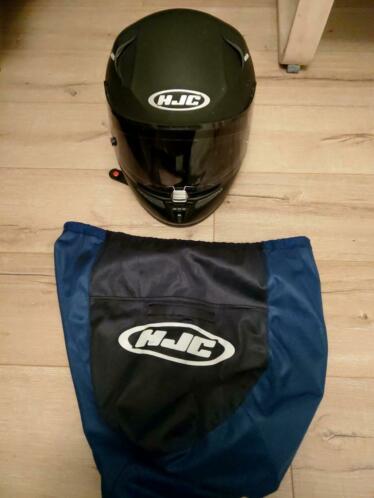 HJC matzwart helm XL 62  pinlock  getint vizier  tasje