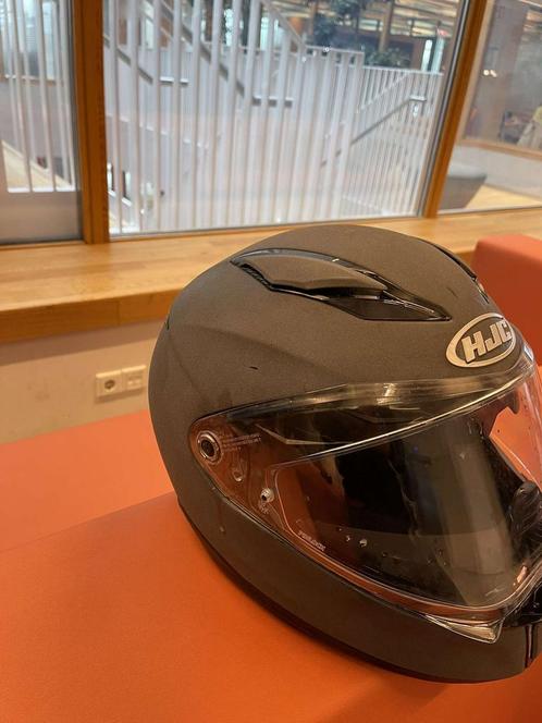 HJC motorhelm Mat grijs