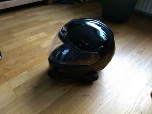 HJC systeem helm met Scala Rider Pro Q 2 ingebouwd.