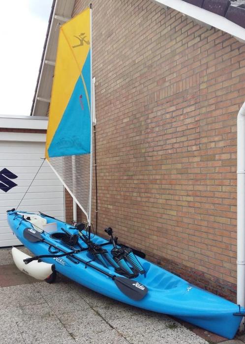 Hobie Mirage Kayak - Trap en zeil kayak